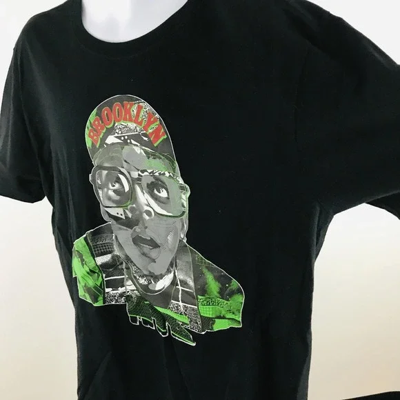 Jordan Shirt Spike‎ Lee Black Mars Blackmon Brooklyn Jumpman Graphic Nike XL - Picture 4 of 8